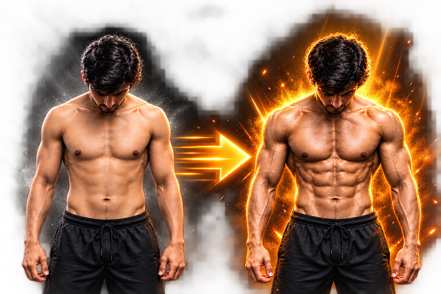 FullyWorkout fitness progress and visual body transformation tracking